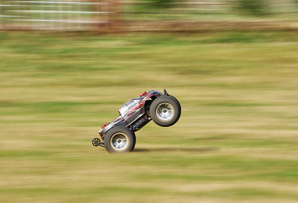 A drifting R/C truck